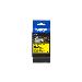 Heat Shrink Tube Tape Cassette - Hse-621e - Black On Yellow - 9mm Wide