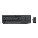 Mk235 Wireless Keyboard / Mouse Grey Qwerty Italian