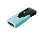 ATTACHE 4 PASTEL - 16GB USB Stick -  USB 2.0 - Aqua - Read 25mb/s Write 8mb/s