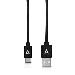 USB2 A To USB Type C Cable 2m Black