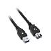 USB3.0a To A Ext Cable 2m Black